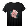 Kawaii Peach Milk Juice T-Shirt im 90er-Jahre Japan Ästhetik Stil – Perfektes Geschenk für Anime-, Manga- und Japan-Fans mit Humor