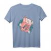 Kawaii Peach Milk Juice T-Shirt im 90er-Jahre Japan Ästhetik Stil – Perfektes Geschenk für Anime-, Manga- und Japan-Fans mit Humor