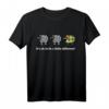 It's ok to be a little different Autism Awareness T-Shirt mit Schaf-Design – Perfekt für Autism Awareness Day, Lehrer, Eltern und Unterstützer