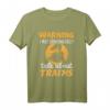 Über Züge reden - Zug-Fans & Eisenbahner Geschenk T-Shirt für Eisenbahner, Lokführer & Modellbahnliebhaber