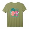 HapOwl Tropical Flower Logo T-Shirt – Offizielles Channel-Merchandise für Fans und Feiernde