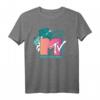 HapOwl Tropical Flower Logo T-Shirt – Offizielles Channel-Merchandise für Fans und Feiernde