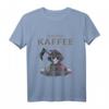 Gib Mir Kaffee Sensenmann Kaffee Espresso Morgenmuffel T-Shirt – Lustiges Geschenk für Kaffeeliebhaber und Morgenmuffel