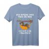 Ich Spüre Das Tier In Mir Faultier Chill T-Shirt – Lustiges Geschenk für Morgenmuffel, Faulenzer und Entspannungsfans