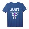 Taekwondo Karate T-Shirt - Just TAE Kwon Do it | Perfektes Geschenk für Trainer, Kinder & Martial Arts Fans