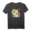 Cute Kawaii Anime Cat With Frog Costume T-Shirt - Japanese Aesthetic Casual Wear for Anime & Kawaii Fans, Perfect for Men, Women & Children, 40th Birthday Gift
