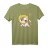 Cute Kawaii Anime Cat With Frog Costume T-Shirt - Japanese Aesthetic Casual Wear for Anime & Kawaii Fans, Perfect for Men, Women & Children, 40th Birthday Gift
