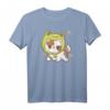 Cute Kawaii Anime Cat With Frog Costume T-Shirt - Japanese Aesthetic Casual Wear for Anime & Kawaii Fans, Perfect for Men, Women & Children, 40th Birthday Gift