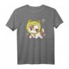 Cute Kawaii Anime Cat With Frog Costume T-Shirt - Japanese Aesthetic Casual Wear for Anime & Kawaii Fans, Perfect for Men, Women & Children, 40th Birthday Gift