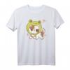 Cute Kawaii Anime Cat With Frog Costume T-Shirt - Japanese Aesthetic Casual Wear for Anime & Kawaii Fans, Perfect for Men, Women & Children, 40th Birthday Gift
