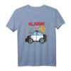Kinder Geburtstagsshirt 6 Jahre Polizei Auto - Geburtstagsoutfit mit Slogan 'Alarm, ich bin schon Sechs' für Jungen, Party & Kindergarten