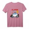 Kinder Geburtstagsshirt 6 Jahre Polizei Auto - Geburtstagsoutfit mit Slogan 'Alarm, ich bin schon Sechs' für Jungen, Party & Kindergarten