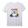 Kinder Geburtstagsshirt 6 Jahre Polizei Auto - Geburtstagsoutfit mit Slogan 'Alarm, ich bin schon Sechs' für Jungen, Party & Kindergarten