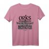 Orks sind die besseren Menschen T-Shirt – Für LARP, Fantasy Fans & Rollenspiel-Enthusiasten