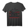 Faule Katze Spruch - Der Wille war da - Lustiges Katzen T-Shirt für Büro, Humor & Sarkasmus, ideales Weihnachts- & Geburtstagsgeschenk
