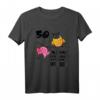 Lustiges 50. Geburtstag Deko & Geschenkkiste für Frauen - Witziges Eulen T-Shirt & Originelles Partyzubehör