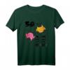 Lustiges 50. Geburtstag Deko & Geschenkkiste für Frauen - Witziges Eulen T-Shirt & Originelles Partyzubehör