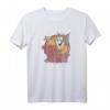 HapOwl Water Damaged T-Shirt - Offiziell lizenziertes humorvolles Geschenk für Erwachsene, Kinder & Fans von Tom & Jerry