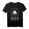 It's The Most Wonderful Time For A Beer T-Shirt - Lustiges Weihnachtsgeschenk für Bierliebhaber, Kollegen und Freunde
