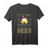 It's The Most Wonderful Time For A Beer T-Shirt - Lustiges Weihnachtsgeschenk für Bierliebhaber, Kollegen und Freunde