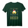 It's The Most Wonderful Time For A Beer T-Shirt - Lustiges Weihnachtsgeschenk für Bierliebhaber, Kollegen und Freunde