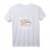 Damen Kaffeet-Shirt - Lustiger Spruch 'Die tut nix die will nur Kaffee' für Kaffeeliebhaberinnen und Morgenmuffel