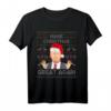 Lustiger HapOwl Weihnachtspullover mit Donald Trump Gesicht - Hässliches Weihnachtsmotiv für die Adventszeit 2018