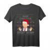 Lustiger HapOwl Weihnachtspullover mit Donald Trump Gesicht - Hässliches Weihnachtsmotiv für die Adventszeit 2018