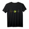Basketball Herzschlag Basketballer T-Shirt – Perfektes Geschenk für Basketballspieler & Fans