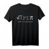Mathematischer Witz Spruch 'I ate some Pie' - Lustiges Mathematiker T-Shirt für Studenten, Lehrer und Nerds als originelles Geschenk