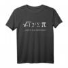 Mathematischer Witz Spruch 'I ate some Pie' - Lustiges Mathematiker T-Shirt für Studenten, Lehrer und Nerds als originelles Geschenk