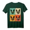 Funny Boston Terrier With Sunglasses T-Shirt - Perfektes Geschenk für Hundeliebhaber & Boston Terrier Fans