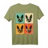 Funny Boston Terrier With Sunglasses T-Shirt - Perfektes Geschenk für Hundeliebhaber & Boston Terrier Fans