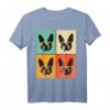 Funny Boston Terrier With Sunglasses T-Shirt - Perfektes Geschenk für Hundeliebhaber & Boston Terrier Fans