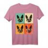 Funny Boston Terrier With Sunglasses T-Shirt - Perfektes Geschenk für Hundeliebhaber & Boston Terrier Fans
