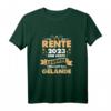 Eine Legende geht in Rente 2023 T-Shirt – Lustiges Abschiedsgeschenk für Pensionierung & Ruhestand