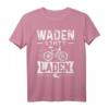 Waden Statt Laden - Anti E-Bike T-Shirt für Fahrradliebhaber, Radfahrer Geschenkidee & Humorvolles Fahrrad Design