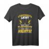 Gott sprach Licht Elektriker T-Shirt – Lustiges Geschenk für Elektroniker, Meister & Gesellen im Elektrohandwerk