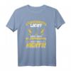 Gott sprach Licht Elektriker T-Shirt – Lustiges Geschenk für Elektroniker, Meister & Gesellen im Elektrohandwerk