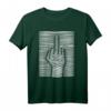 Lustiges Mittelfinger Stinkefinger Optische Täuschung T-Shirt – Humorvolles Geschenk für Genervte & Freunde