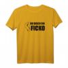 Du bisch ein Ficko - Humorvolles Italien Handzeichen T-Shirt für Italienfans & Freunde provokanter Sprüche