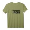 Du bisch ein Ficko - Humorvolles Italien Handzeichen T-Shirt für Italienfans & Freunde provokanter Sprüche