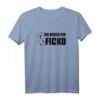 Du bisch ein Ficko - Humorvolles Italien Handzeichen T-Shirt für Italienfans & Freunde provokanter Sprüche