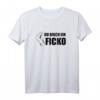 Du bisch ein Ficko - Humorvolles Italien Handzeichen T-Shirt für Italienfans & Freunde provokanter Sprüche