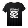 31. Geburtstag Geschenk für Mann und Frau - Original Jahrgang 1992 T-Shirt für Teenager, Damen und Herren, lustiges Party-Outfit
