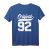 31. Geburtstag Geschenk für Mann und Frau - Original Jahrgang 1992 T-Shirt für Teenager, Damen und Herren, lustiges Party-Outfit
