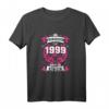 Damen Geschenk zum 21. Geburtstag - Frauen Prinzessin Jahrgang 1999 T-Shirt für Feier, Party & besondere Anlässe