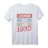 Legendär seit Juni 1980 - Vintage Geburtstagsgeschenk T-Shirt für Männer und Frauen, perfekte Geschenkidee zum Geburtstag, Vatertag & Muttertag