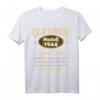 Lustiges 80. Geburtstag T-Shirt für Mann und Frau - Witzige Geschenkidee & Dekoration für den 80. Geburtstag 1944