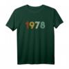 Retro Jahrgang 1978 Vintage T-Shirt – Perfektes Geschenk zum 44. Geburtstag für Männer und Frauen